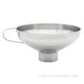 Kitchen Food Grade Width Spout Funnel With Handle